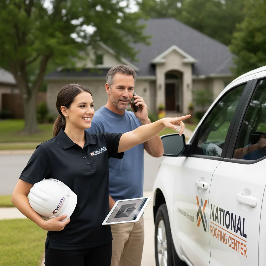 National Roofing Center customer support in Kingsley